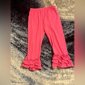 Boutique ruffle pants Sz 7/8